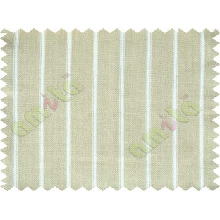 Brown with white line texture main cotton curtain designs